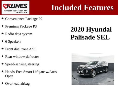 Used 2020 Hyundai Palisade SEL w/ Premium Package image 3