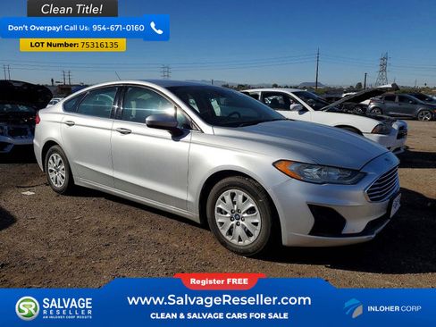 Used 2019 Ford Fusion S image 5