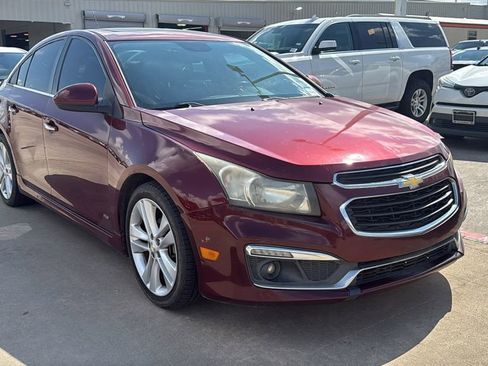 Used 2015 Chevrolet Cruze LTZ w/ Sun, Sound and Sport Package FWD image 2