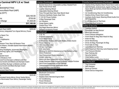 Used 2023 Kia Carnival LX FWD image 15
