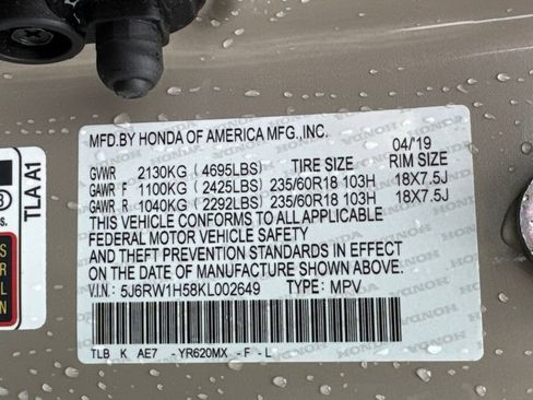 Used 2019 Honda CR-V EX image 31