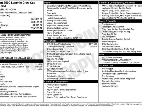 Used 2024 RAM 2500 Laramie image 2