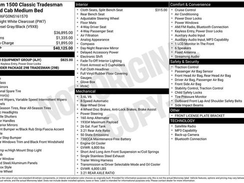 Used 2022 RAM 1500 Tradesman w/ Popular Equipment Group image 35