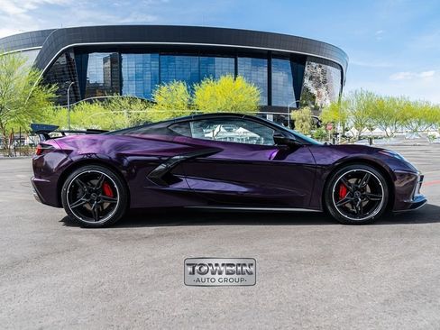 Used 2023 Chevrolet Corvette Stingray Preferred Cpe w/ Engine Appearance Package RWD image 8