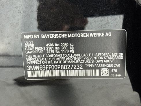 Used 2023 BMW 330i Sedan w/ Parking Assistance Package RWD image 22