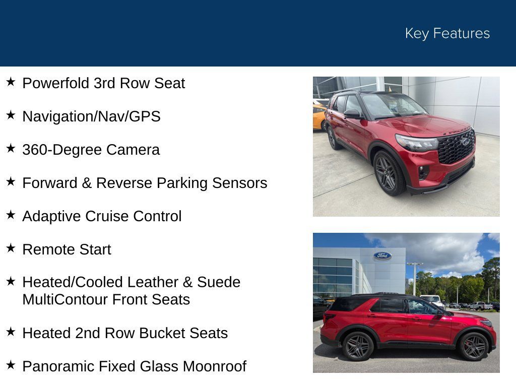 Used 2026 Ford Explorer ST w/ Sun And Sound Package AWD/4WD image 36