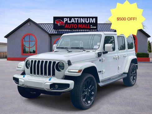 Used 2021 Jeep Wrangler Unlimited Sahara AWD/4WD image 3