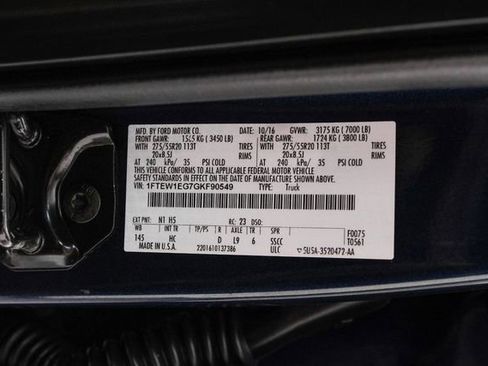 Used 2016 Ford F150 Lariat w/ Equipment Group 502A Luxury image 54