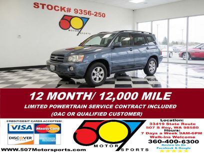 Used 2003 Toyota Highlander 4WD V6