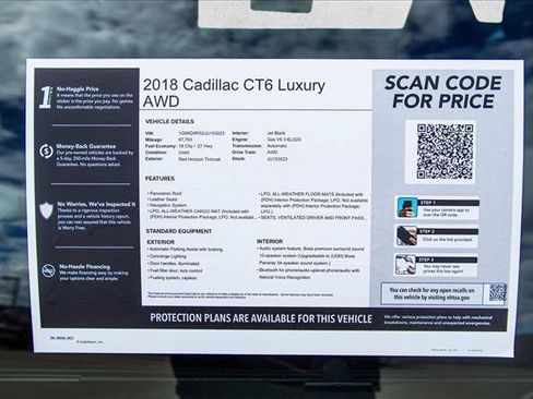 Used 2018 Cadillac CT6 Luxury AWD/4WD image 29
