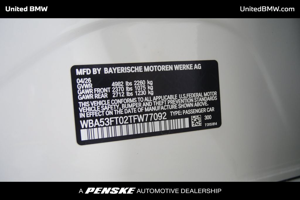 New 2026 BMW M340i Sedan w/ Premium Package RWD image 23