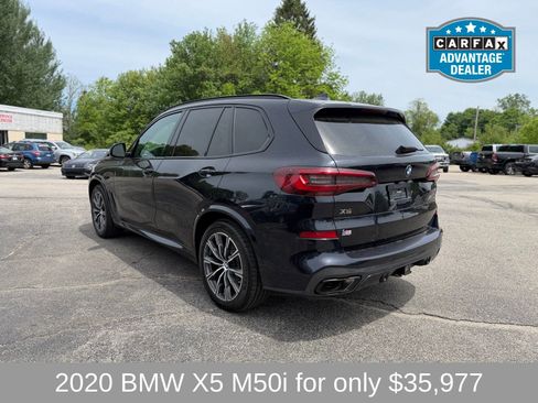 Used 2020 BMW X5 M50i w/ Premium Package AWD/4WD image 6