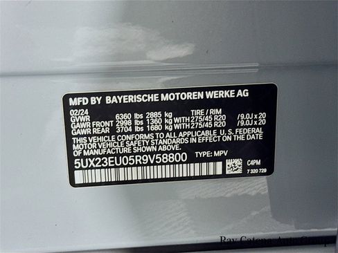 Used 2024 BMW X5 xDrive40i w/ Executive Package image 34