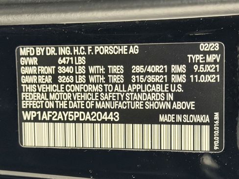 Certified 2023 Porsche Cayenne Turbo image 26