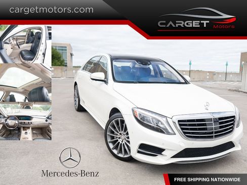 Used 2016 Mercedes-Benz S 550 4MATIC Sedan image 1