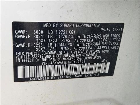 Used 2022 Subaru Ascent Onyx Edition image 29