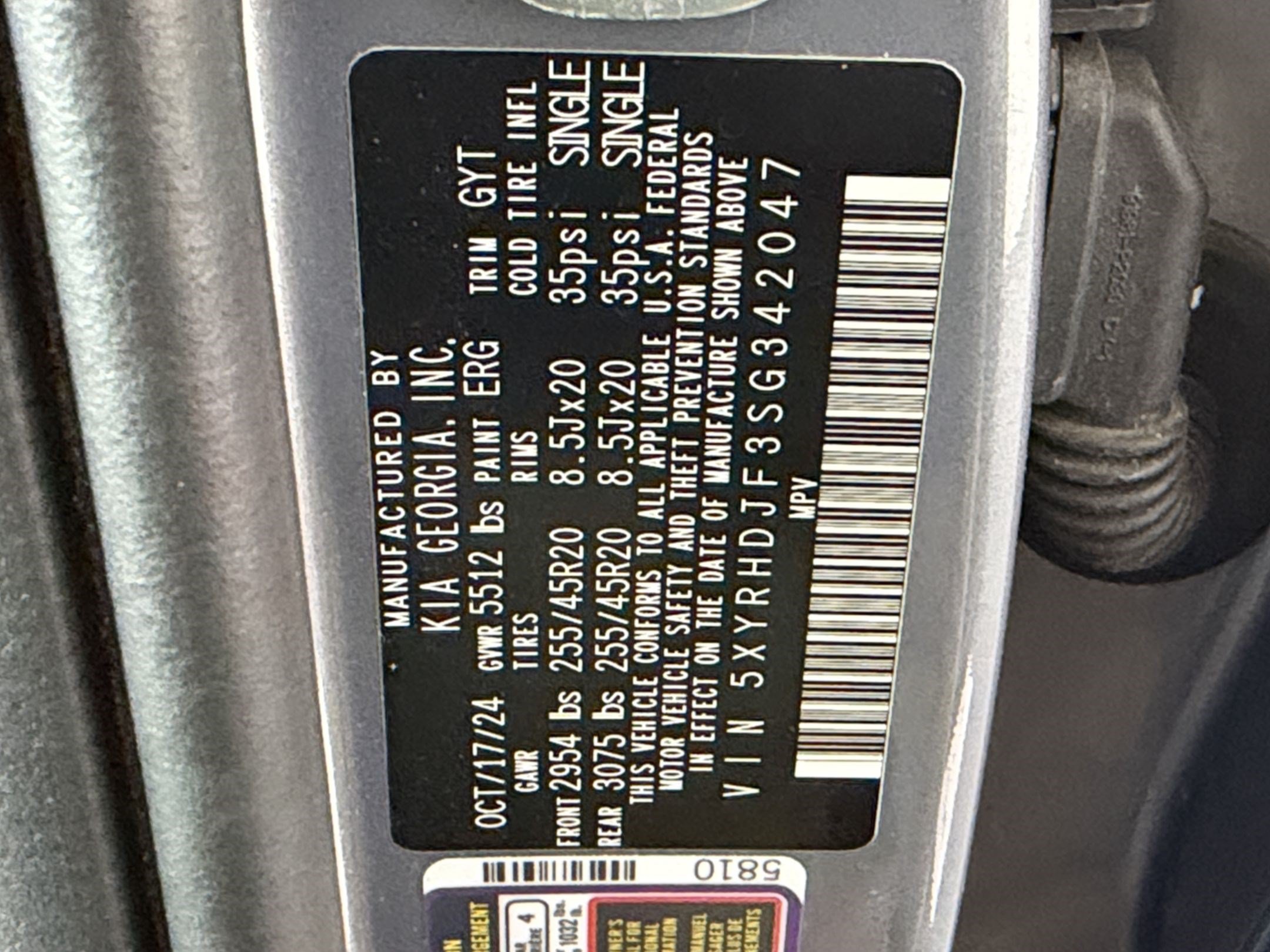 Used 2025 Kia Sorento X-Line EX AWD/4WD image 26
