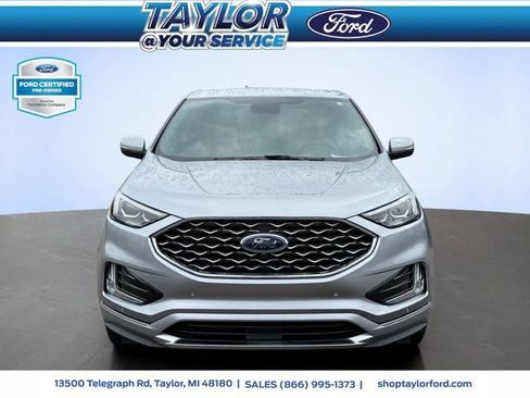 Certified 2023 Ford Edge Titanium w/ Equipment Group 301A AWD/4WD image 2
