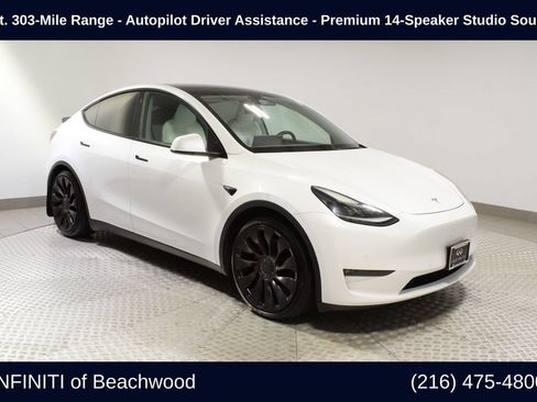 Used 2021 Tesla Model Y Performance AWD/4WD image 1