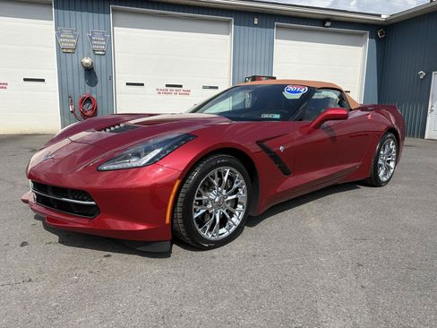Used 2014 Chevrolet Corvette Stingray Convertible w/ 2LT Preferred Equipment Group RWD image 1