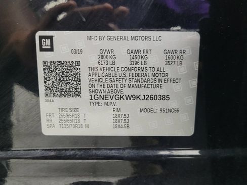 Used 2019 Chevrolet Traverse LT w/ LPO, Blackout Package AWD/4WD image 33