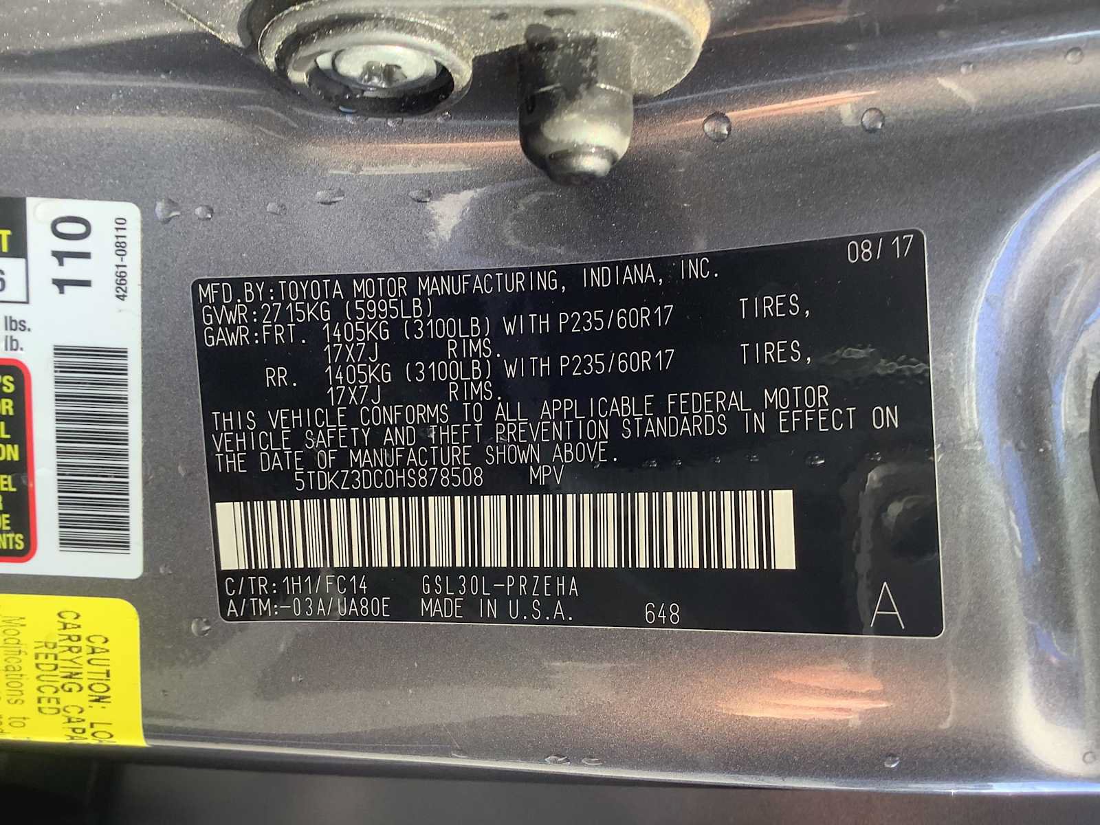 Used 2017 Toyota Sienna LE FWD image 21