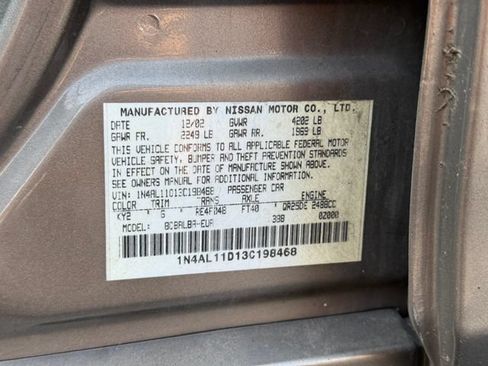 Used 2003 Nissan Altima 2.5 S FWD image 20
