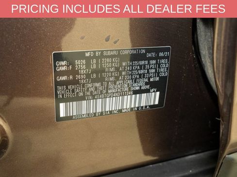 Used 2022 Subaru Outback Touring XT w/ Popular Package #2 AWD/4WD image 22