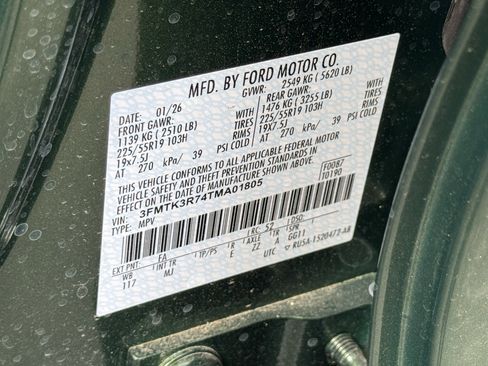 New 2026 Ford Mustang Mach-E Premium w/ Sport Appearance Package image 23