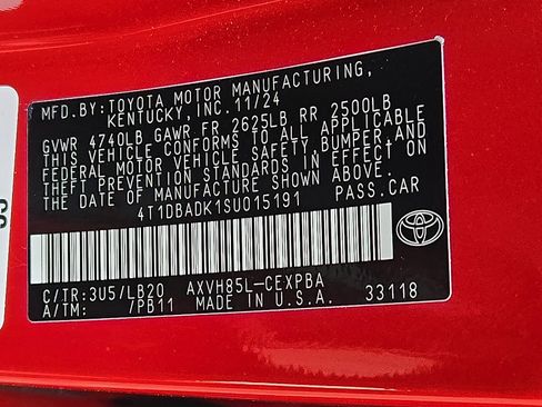 Used 2025 Toyota Camry XSE w/ Premium Plus Package image 26