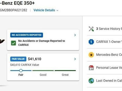 Certified 2023 Mercedes-Benz EQE 350+ SUV image 3