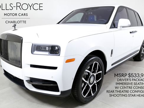 Used 2023 Rolls-Royce Cullinan Black Badge w/ Driver's Package image 1