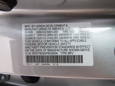 Certified 2023 Honda Passport TrailSport image 29