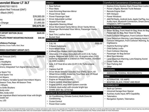 Used 2025 Chevrolet Blazer LT w/ Midnight/Sport Edition image 27