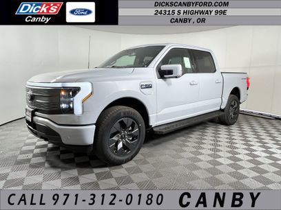 New 2025 Ford F150 Lightning Lariat