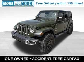 Used 2022 Jeep Wrangler Unlimited Sahara w/ LED Lighting Group AWD/4WD 360° Tour