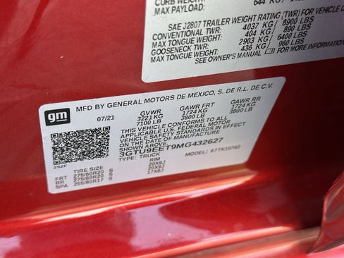 Used 2021 GMC Sierra 1500 AT4 image 35