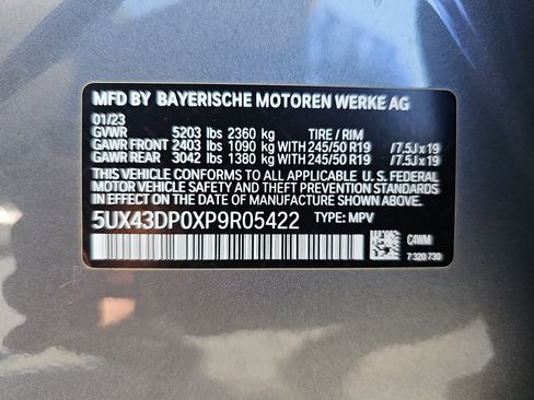 Certified 2023 BMW X3 sDrive30i w/ Convenience Package image 36