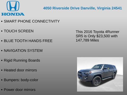 Used 2016 Toyota 4Runner SR5 AWD/4WD image 7