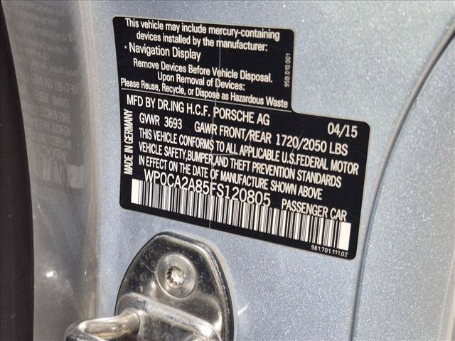 Used 2015 Porsche Boxster RWD image 23