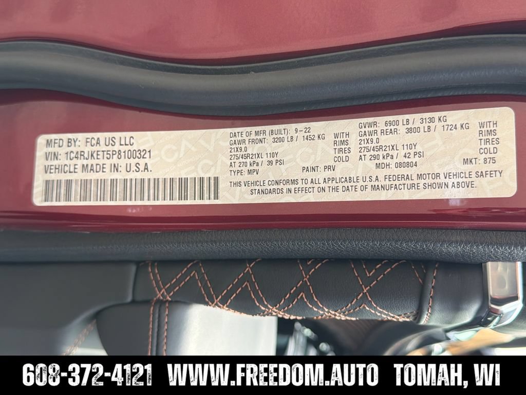 Used 2023 Jeep Grand Cherokee L Summit AWD/4WD image 33