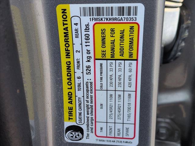 Used 2024 Ford Explorer ST-Line w/ Class IV Trailer Tow Package RWD image 19