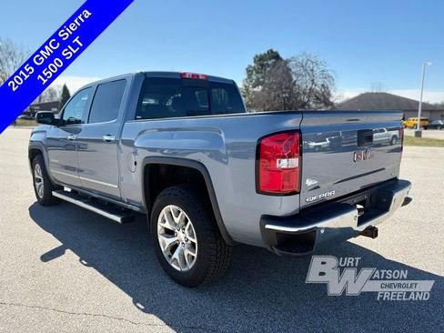 Used 2015 GMC Sierra 1500 SLT w/ SLT Crew Cab Value Package image 4