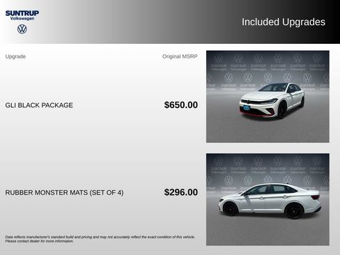Used 2025 Volkswagen Jetta GLI Autobahn w/ GLI Black Package FWD image 2