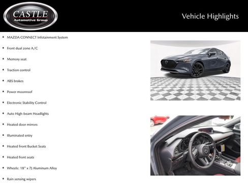 New 2026 MAZDA MAZDA3 Carbon AWD/4WD image 4