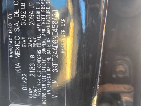 Used 2022 Kia Forte LXS FWD image 11