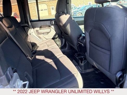 Certified 2022 Jeep Wrangler Unlimited Sport AWD/4WD image 11