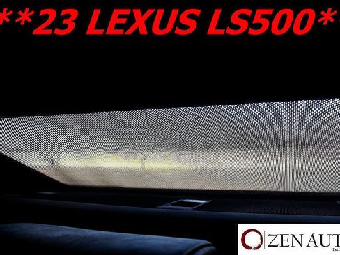 Used 2023 Lexus LS 500 w/ Accessory Package (Z1) RWD image 35