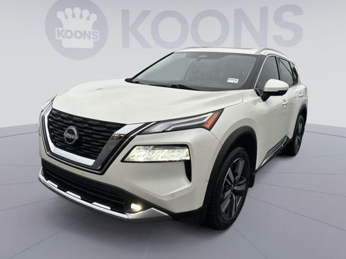 Used 2022 Nissan Rogue Platinum w/ Head-Up Display Package AWD/4WD image 1