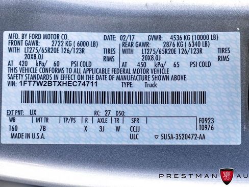 Used 2017 Ford F250 Platinum w/ Platinum Ultimate Package image 56